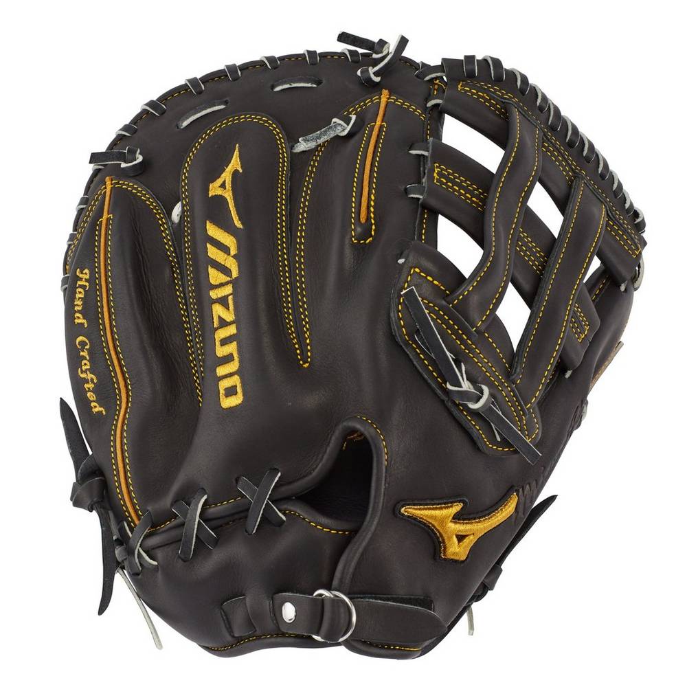 Catchers Mitt Mizuno Baseball Pro First Base 13" - Homem - Pretas - CHZIG1875